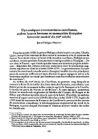 Dynamiques commerciales castillanes, ordres locaux bretons et monarchie française (seconde moitiè du XVI siècle)