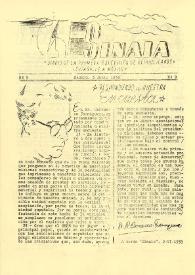 Sinaia : diario de la primera expedición de republicanos españoles a México. Núm. 9, 3 de junio de 1939