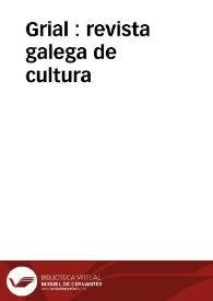 Grial : revista galega de cultura