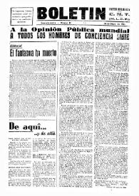 CNT : Boletín Interior del Movimiento Libertario Español en Francia. Segunda época, núm. 10, 30 de mayo de 1945