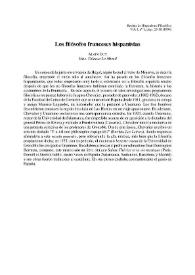 Los filósofos franceses hispanistas