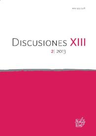 Discusiones. Núm. 13.2, 2013