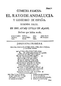 El rayo de Andalucia, y genizaro de España. Segunda parte