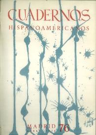 Cuadernos Hispanoamericanos. Núm. 76, abril 1956