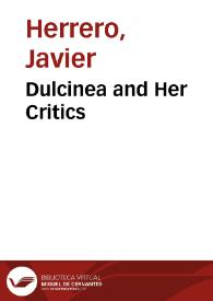 Dulcinea and Her Critics