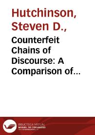 Counterfeit Chains of Discourse: A Comparison of Citation in Cervantes' Casamiento / Coloquio and in Islamic Hadith