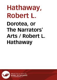 Dorotea, or The Narrators' Arts