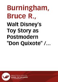 Walt Disney's Toy Story as Postmodern 