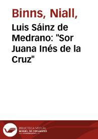 Luis Sáinz de Medrano: 
