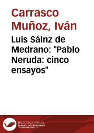 Luis Sáinz de Medrano: 