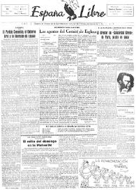 España Libre : C.N.T. Órgano del Comité de Relaciones de la Confederación Regional del Centro de Francia. A.I.T. Año II, núm. 7, 16 de febrero de 1946