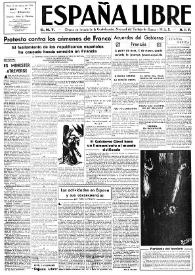 España Libre : C.N.T. Órgano del Comité de Relaciones de la Confederación Regional del Centro de Francia. A.I.T. Año II, núm. 9, 2 de marzo de 1946