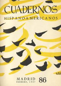Cuadernos Hispanoamericanos. Núm. 86, febrero 1957