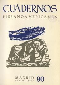 Cuadernos Hispanoamericanos. Núm. 90, junio 1957