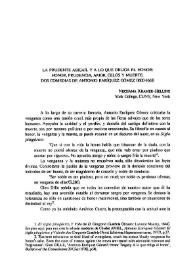 'La prudente Abigaíl' y 'A lo que obliga el honor': honor, prudencia, amor, celos y muerte. Dos comedias de Antonio Enríquez Gómez (1600-1663)