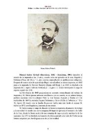 Manuel Salvat Xivixell (Barcelona, 1842 - Barcelona, 1901) [Semblanza]