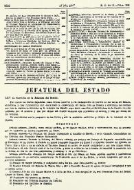 Ley de sucesión en la Jefatura del Estado de 26 de julio de 1947