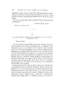 El libro sobre el Marqués de la Ensenada, de D. Antonio Rodríguez Villa