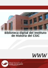 Biblioteca digital del Instituto de Historia del CSIC