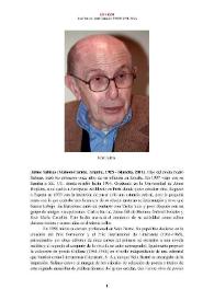 Jaime Salinas [editor] (Maison-Carrée, Argelia, 1925-Islandia, 2011) [Semblanza]