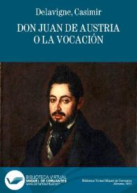 Don Juan de Austria o la vocación