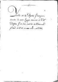 Yndice de los Papeles que comprehenden los ochos Legajos tocantes al Venerable Sr. Palafox que se han trahído de Simancas por orden de S.E. en este año de 1785