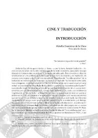 Cine y traducción. Introducción