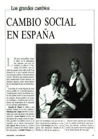 Cambio social en España