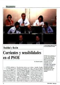 Corrientes y sensibilidades en el PSOE
