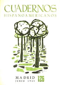 Cuadernos Hispanoamericanos. Núm. 126, junio 1960
