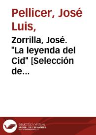 Zorrilla, José. 