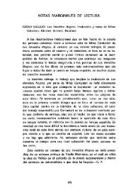 Cuadernos Hispanoamericanos, núm. 317 (noviembre 1976). Notas marginales de lectura