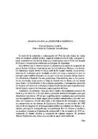 Atahualpa en la literatura hispánica