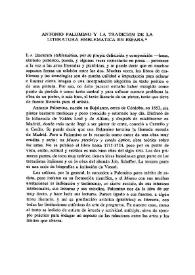 Antonio Palomino y la tradición de la literatura emblemática en España