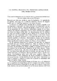 La nueva Francia en escritos mexicanos del siglo XVIII