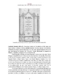 Sociedad Literaria [editorial] (1841-¿?) [Semblanza]