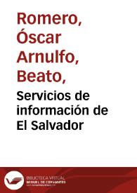 Servicios de información de El Salvador
