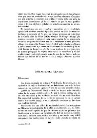 Cuadernos Hispanoamericanos, núm. 190 (octubre  1965). Notas sobre teatro