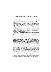 El anti-romanticismo de Juan Nicasio Gallego