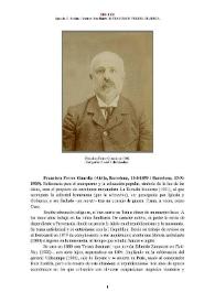 Francisco Ferrer Guardia (Alella, Barcelona, 10-I-1859 - Barcelona, 13-X-1909) [Semblanza]