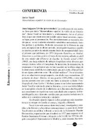 Memorialismo español: la visión de un historiador