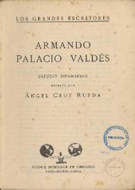 Armando Palacio Valdés : estudio biográfico