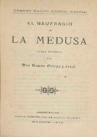 El Naufragio de la Medusa. Novela histórica