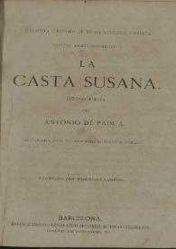 La casta Susana : leyenda bíblica
