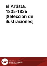 El Artista, 1835-1836 [Selección de ilustraciones] 