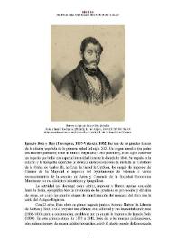 Ignacio Boix y Blay (Tarragona, 1807-Valencia, 1862) [Semblanza]