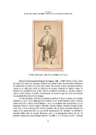 Abel de la Encarnación Delgado (Arequipa, 1841 – 1909? 1914?) [Semblanza]