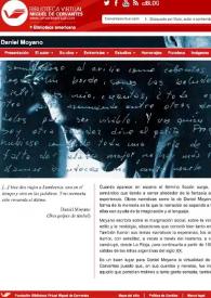 La figura de Daniel Moyano en la Biblioteca Virtual Miguel de Cervantes