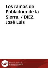 Los ramos de Pobladura de la Sierra.