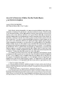 Ecos de la brumosa Albión: Emilia Pardo Bazán y la literatura inglesa